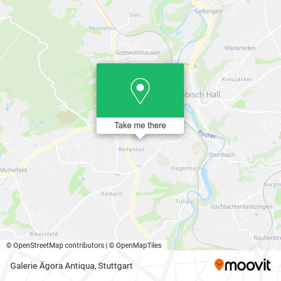 Galerie Ägora Antiqua map