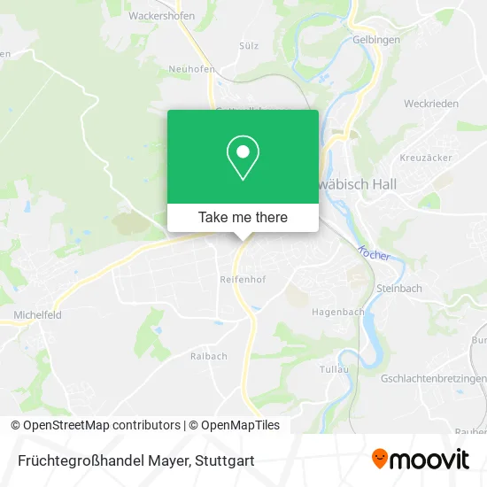 Карта Früchtegroßhandel Mayer