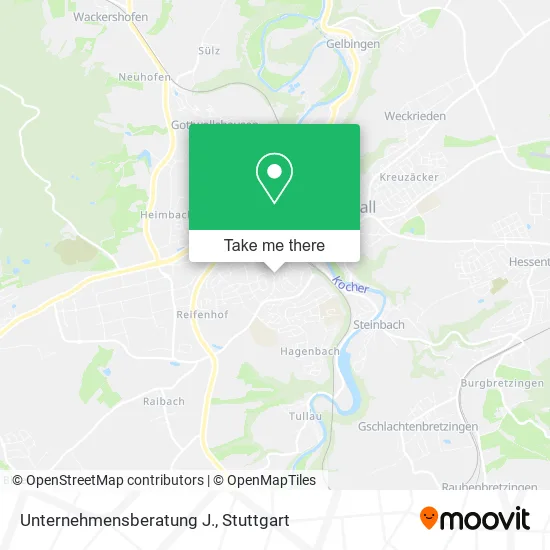 Карта Unternehmensberatung J.