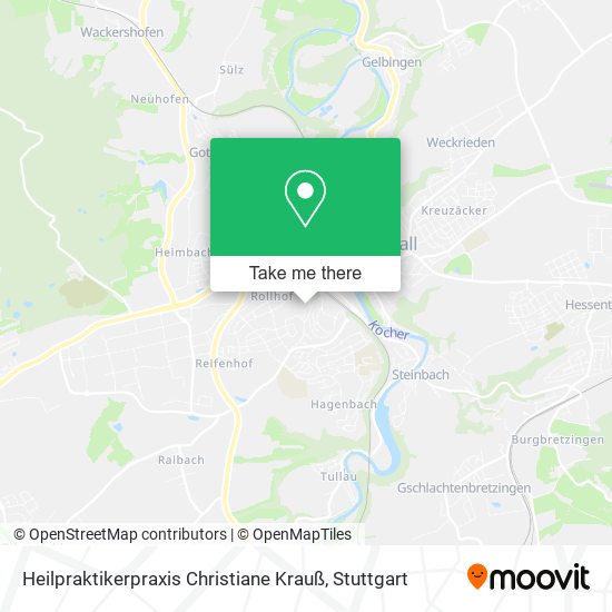 Heilpraktikerpraxis Christiane Krauß map