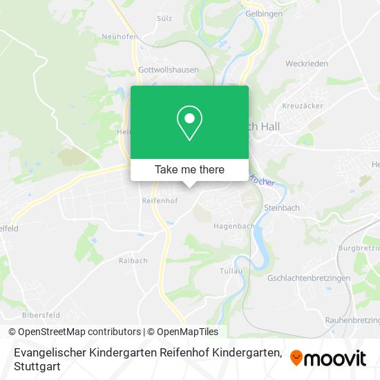 Evangelischer Kindergarten Reifenhof Kindergarten map