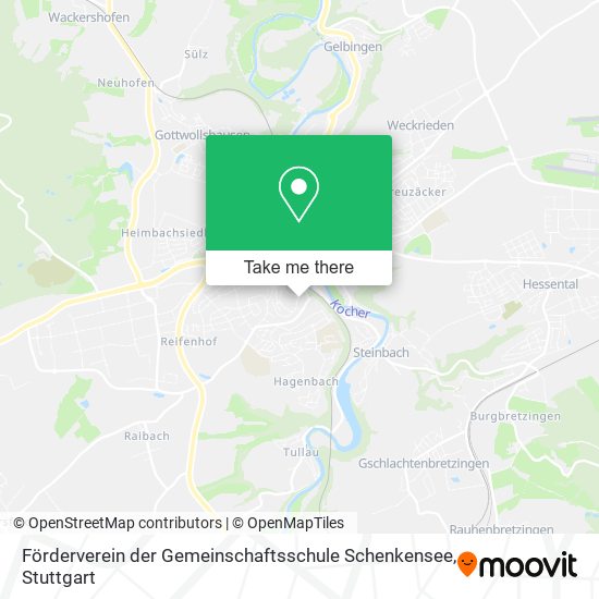 Förderverein der Gemeinschaftsschule Schenkensee map