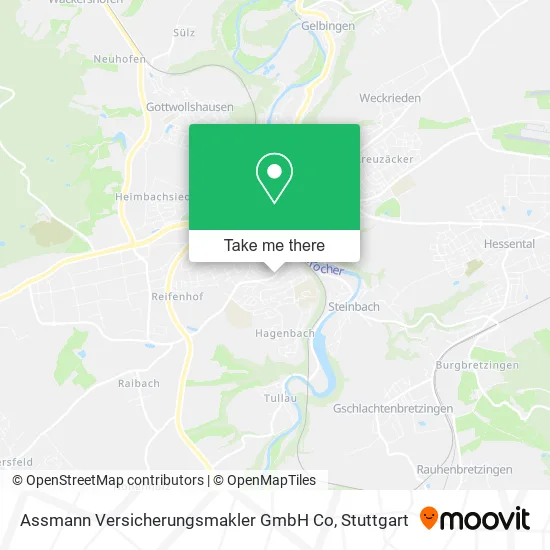 Карта Assmann Versicherungsmakler GmbH Co