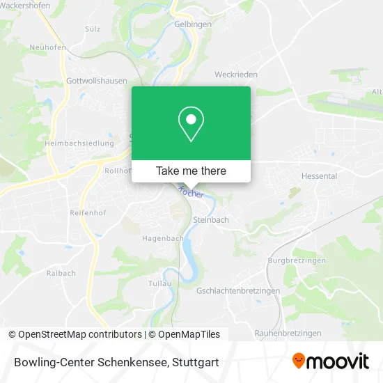 Карта Bowling-Center Schenkensee