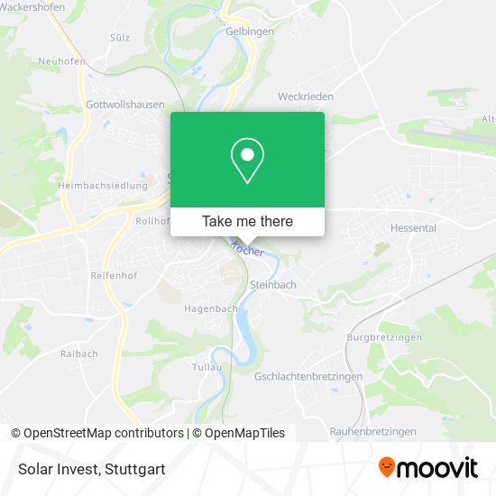 Solar Invest map