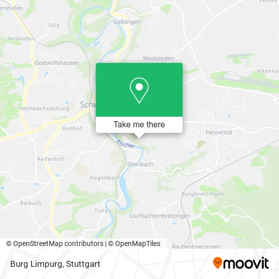 Карта Burg Limpurg