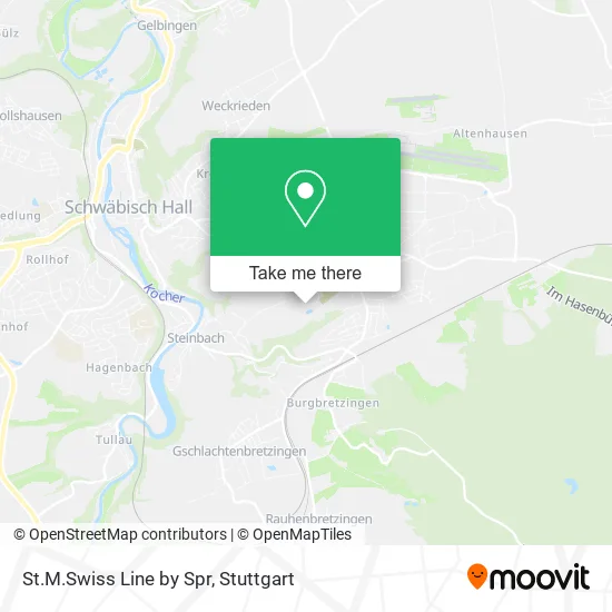 Карта St.M.Swiss Line by Spr