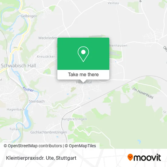 Карта Kleintierpraxisdr. Ute