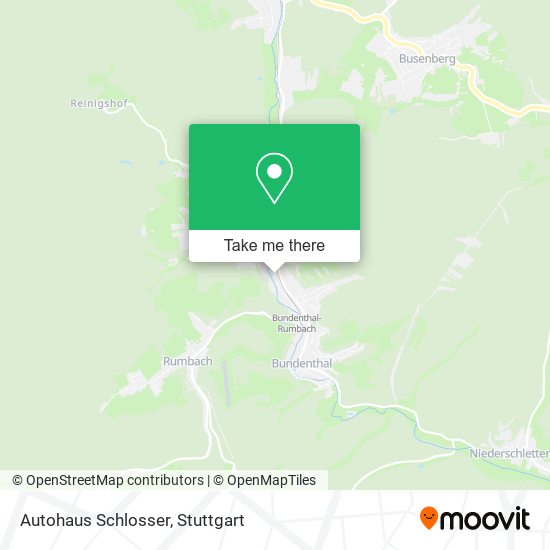 Autohaus Schlosser map