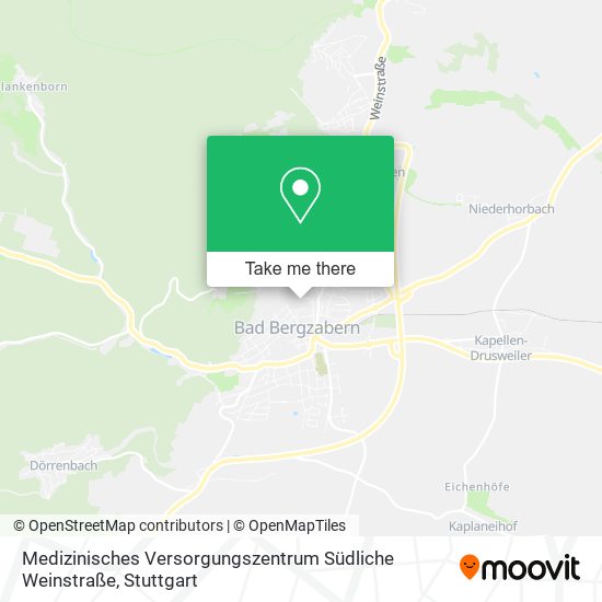 Карта Medizinisches Versorgungszentrum Südliche Weinstraße