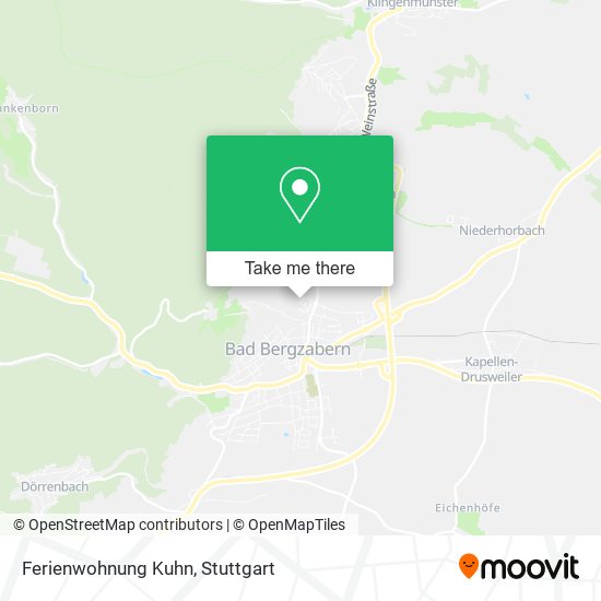 Ferienwohnung Kuhn map