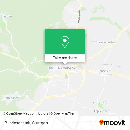 Карта Bundesanstalt