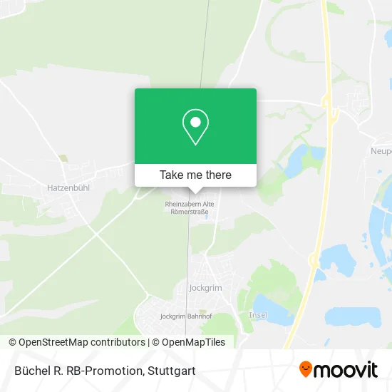 Карта Büchel R. RB-Promotion