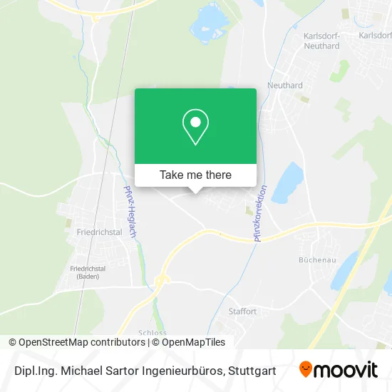 Карта Dipl.Ing. Michael Sartor Ingenieurbüros