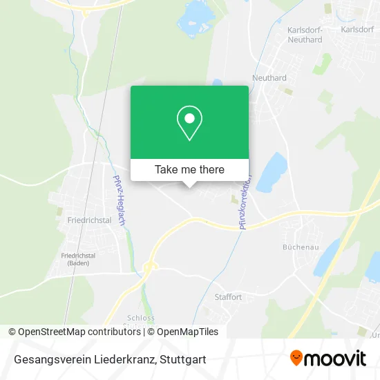 Карта Gesangsverein Liederkranz