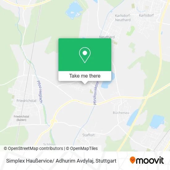 Карта Simplex Haußervice/ Adhurim Avdylaj