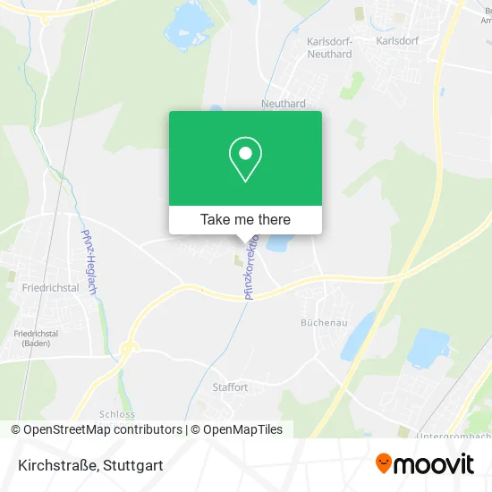 Карта Kirchstraße