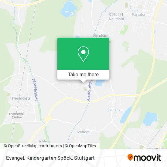 Карта Evangel. Kindergarten Spöck