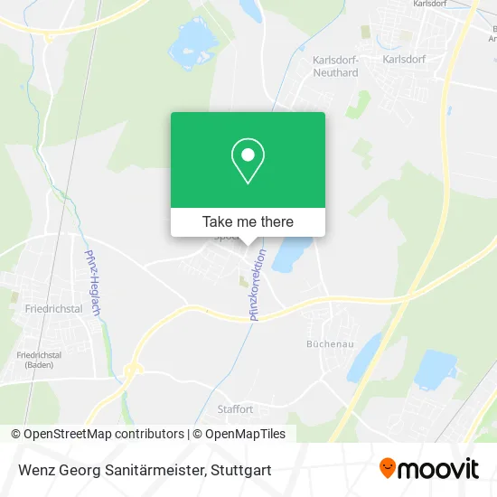Карта Wenz Georg Sanitärmeister