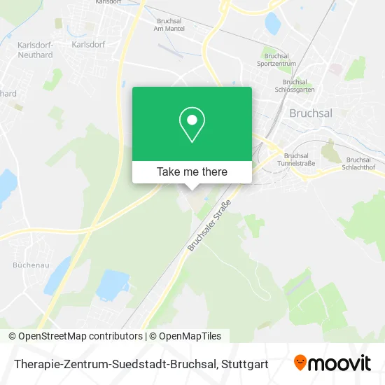 Карта Therapie-Zentrum-Suedstadt-Bruchsal