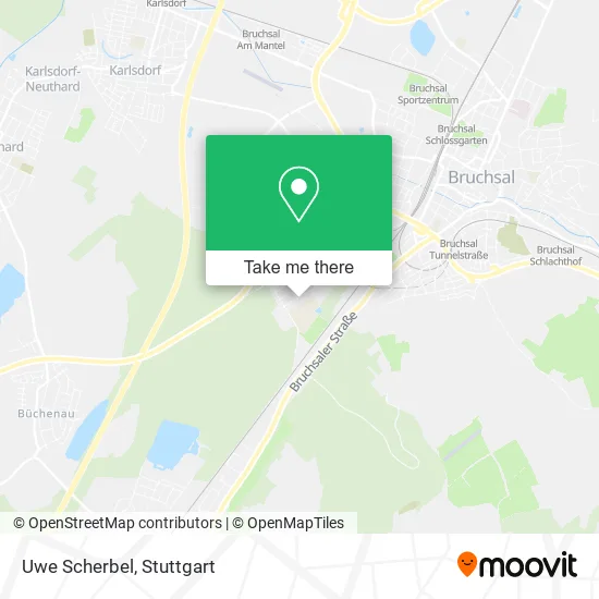 Карта Uwe Scherbel