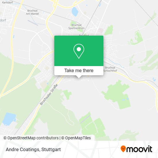 Карта Andre Coatings