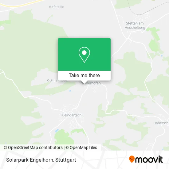 Карта Solarpark Engelhorn