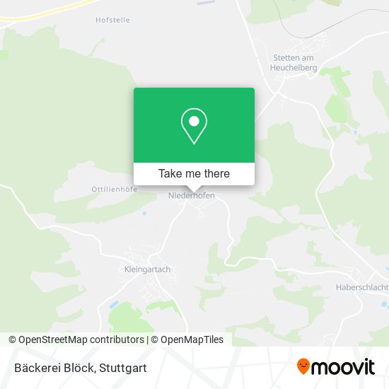 Bäckerei Blöck map
