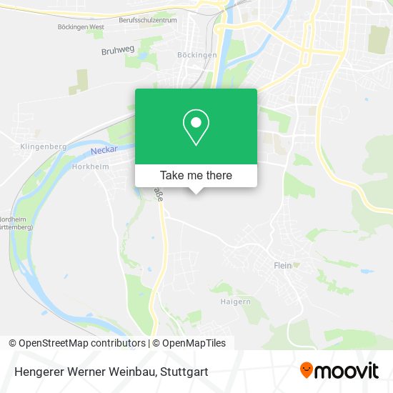 Hengerer Werner Weinbau map