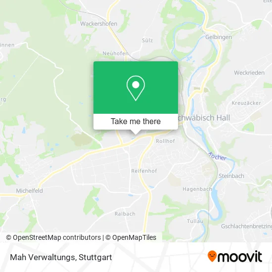 Карта Mah Verwaltungs