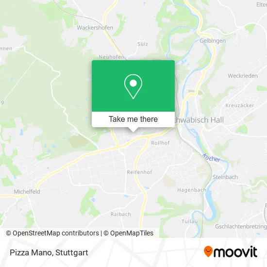 Карта Pizza Mano