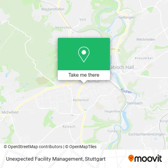 Карта Unexpected Facility Management