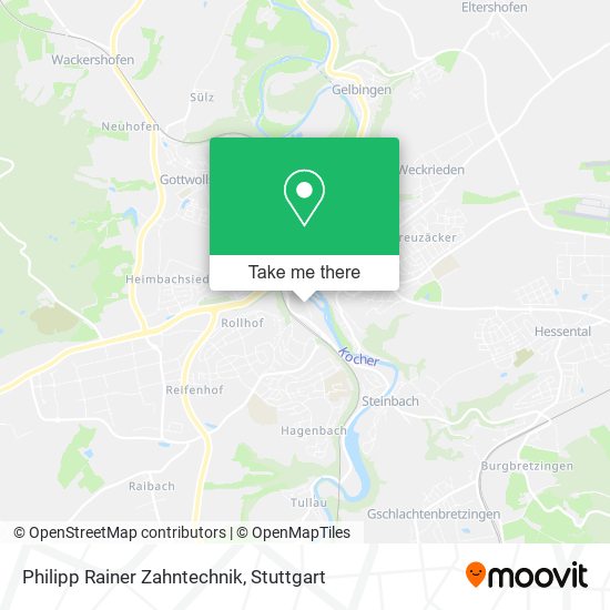 Philipp Rainer Zahntechnik map
