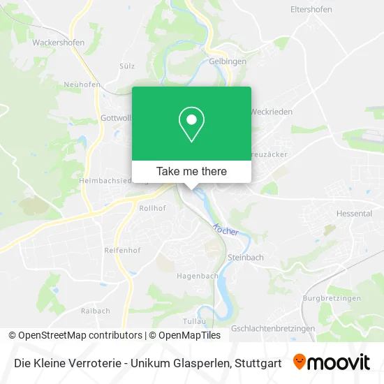 Карта Die Kleine Verroterie - Unikum Glasperlen