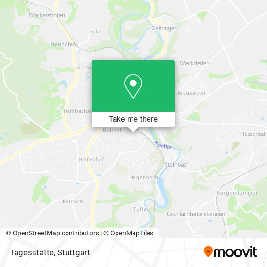 Карта Tagesstätte