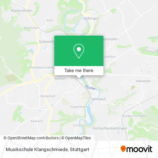 Карта Musikschule Klangschmiede