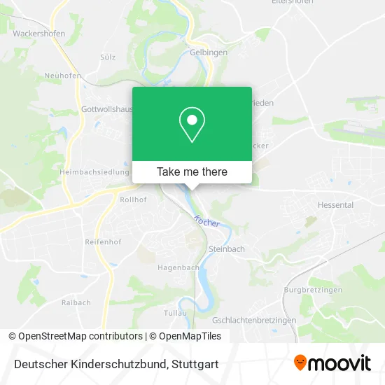 Карта Deutscher Kinderschutzbund