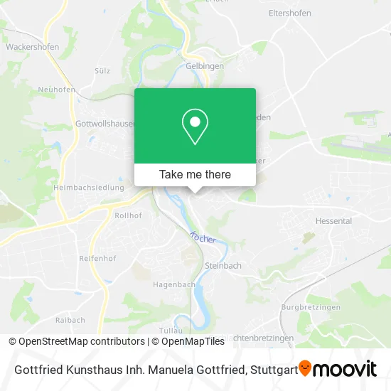 Карта Gottfried Kunsthaus Inh. Manuela Gottfried
