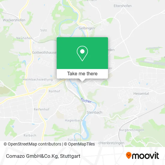 Карта Comazo GmbH&Co.Kg