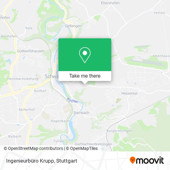 Ingenieurbüro Krupp map