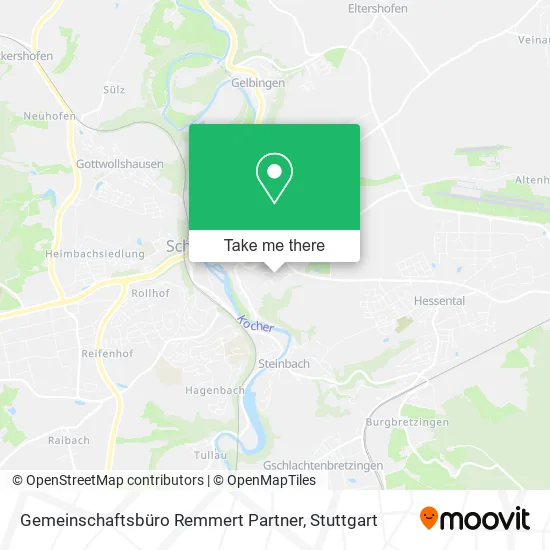 Карта Gemeinschaftsbüro Remmert Partner