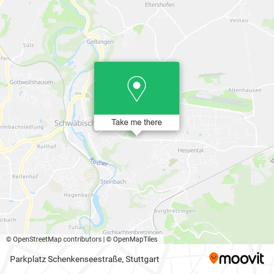 Карта Parkplatz Schenkenseestraße