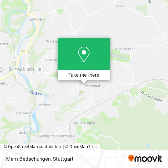 Карта Mam Bedachungen