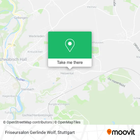 Карта Friseursalon Gerlinde Wolf