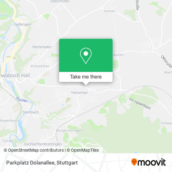 Карта Parkplatz Dolanallee