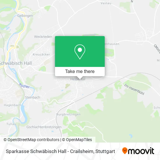 Карта Sparkasse Schwäbisch Hall - Crailsheim