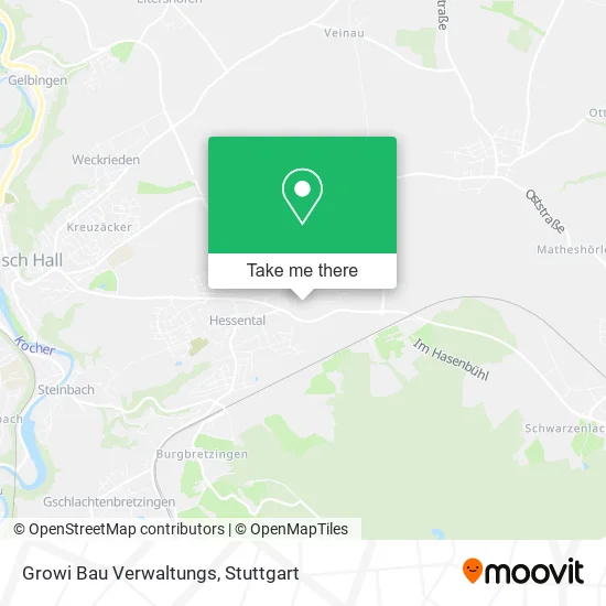Карта Growi Bau Verwaltungs