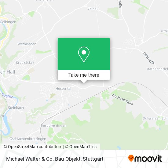 Michael Walter & Co. Bau-Objekt map
