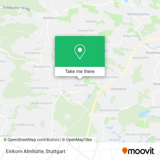 Einkorn Almhütte map