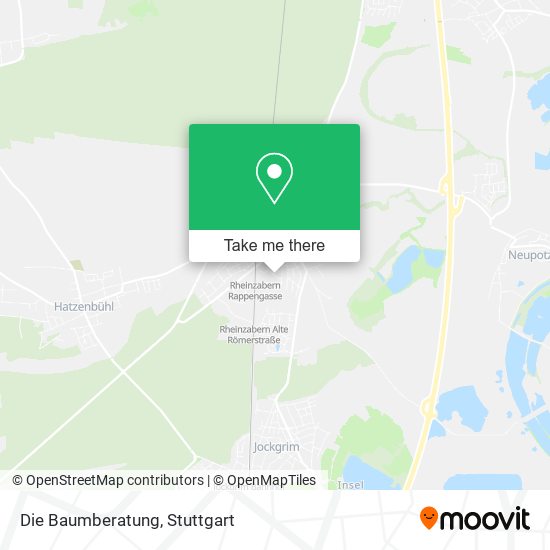 Die Baumberatung map